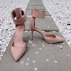 Blush Nude High Heel Shoes
